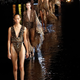 Sheer coverage at Yves Saint Laurent.